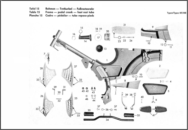 Ersatzteilkatalog Typ441 C50 Super